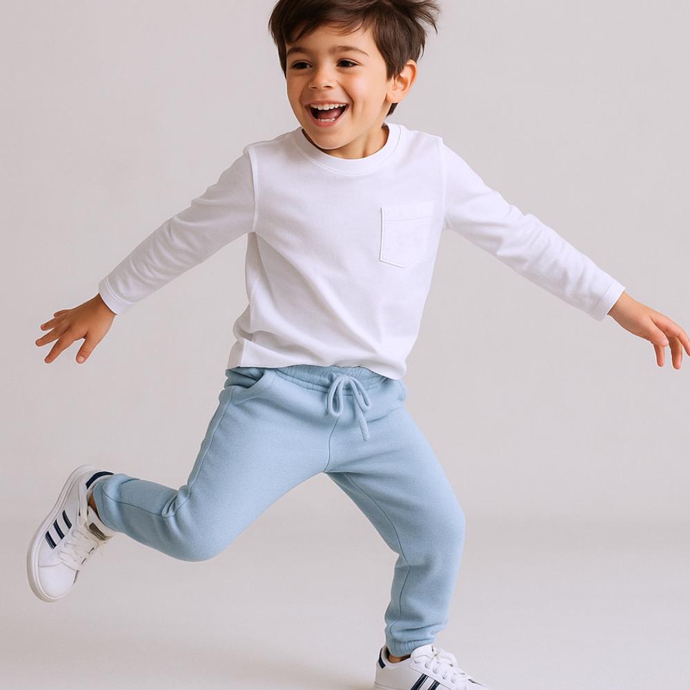 Joggers & Buzos Niños (Algodón)