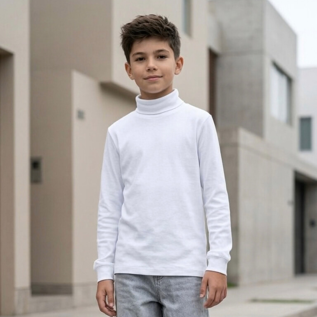 ANG Kidz - Cafarena Blanca Niños - Ropa para Niños