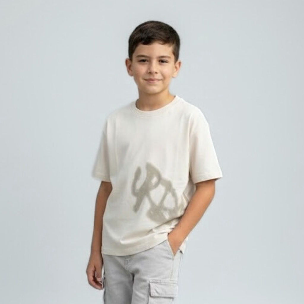 Polo Niño Boxy Urban Arena – 100% Algodón