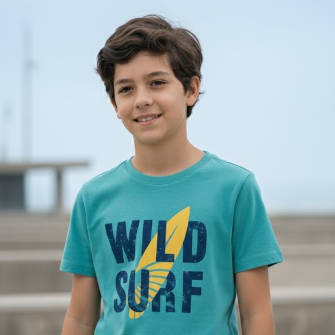 Polo Niño Wild Surf (100% algodón)