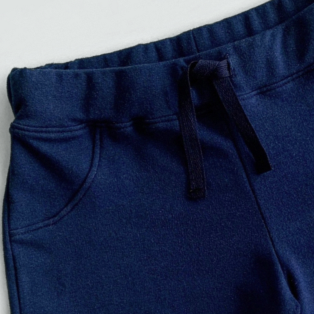 Short Niña Azul Navy (Algodón) - Le Petit Company