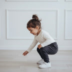 Jogger Buzo Niña Niño Charcoal (French Terry)