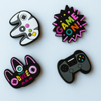 Accesorios Crocs Pack Retro Power Gamer (4 pines)