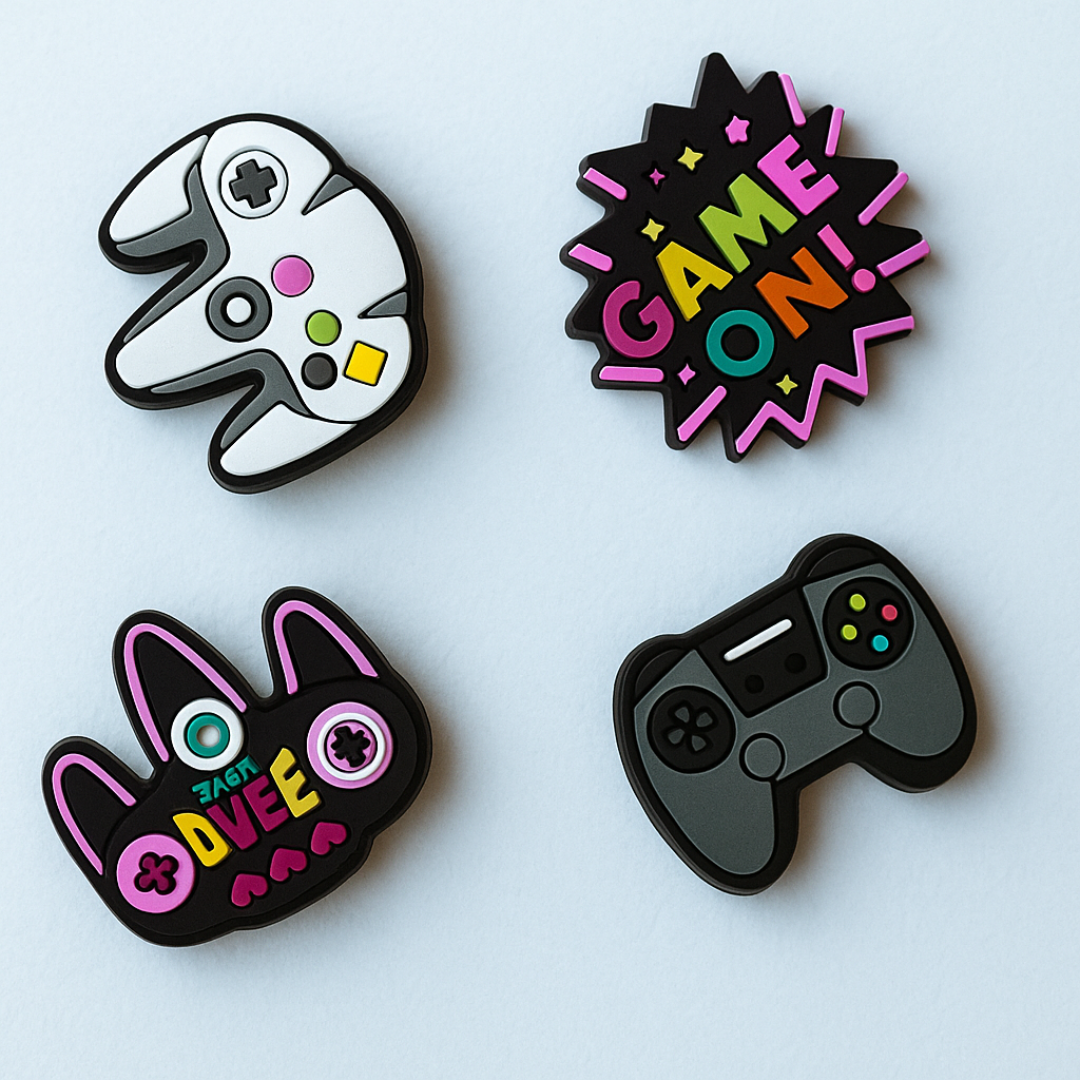 Accesorios Crocs Pack Retro Power Gamer (4 pines)