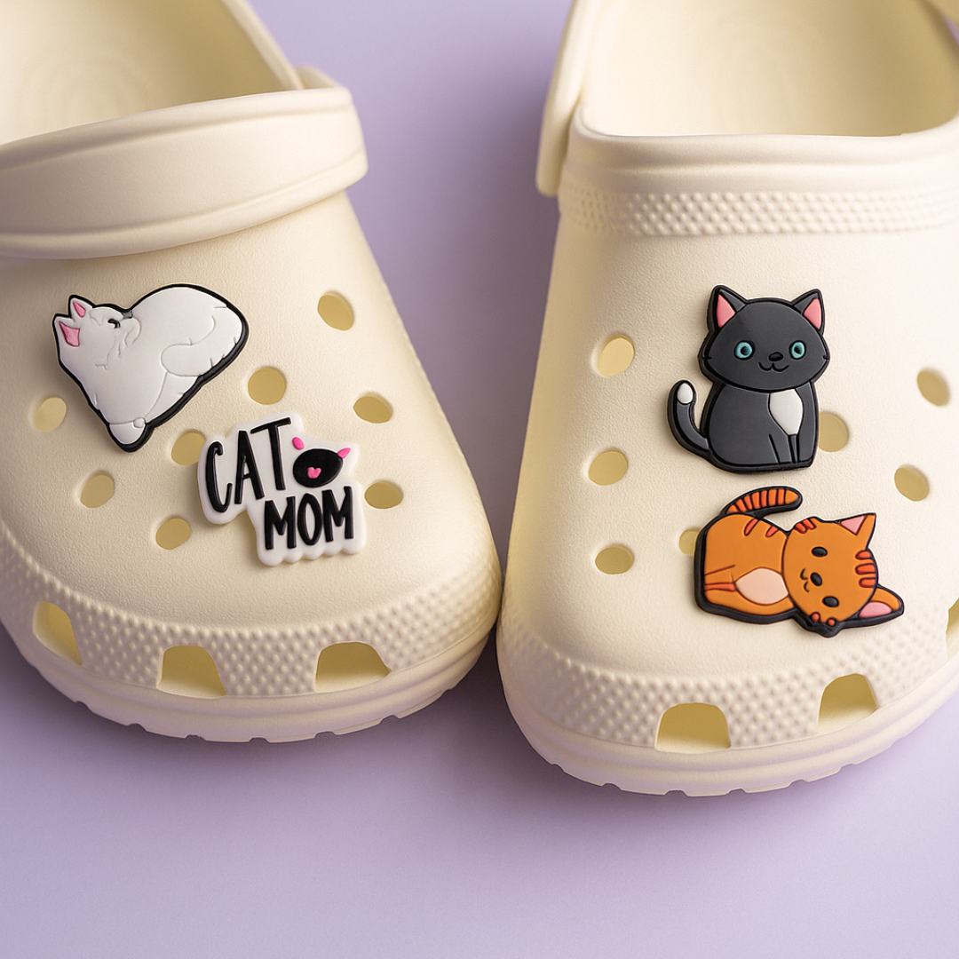 Accesorios Crocs Cat Mom Pack (4 pines)