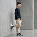 Pantalón Niño Beige Bolsillo