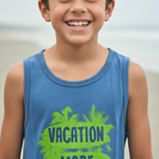 Polo Manga Cero Bividi Nino Algodon Vacation Mode Celeste ANG Kidz