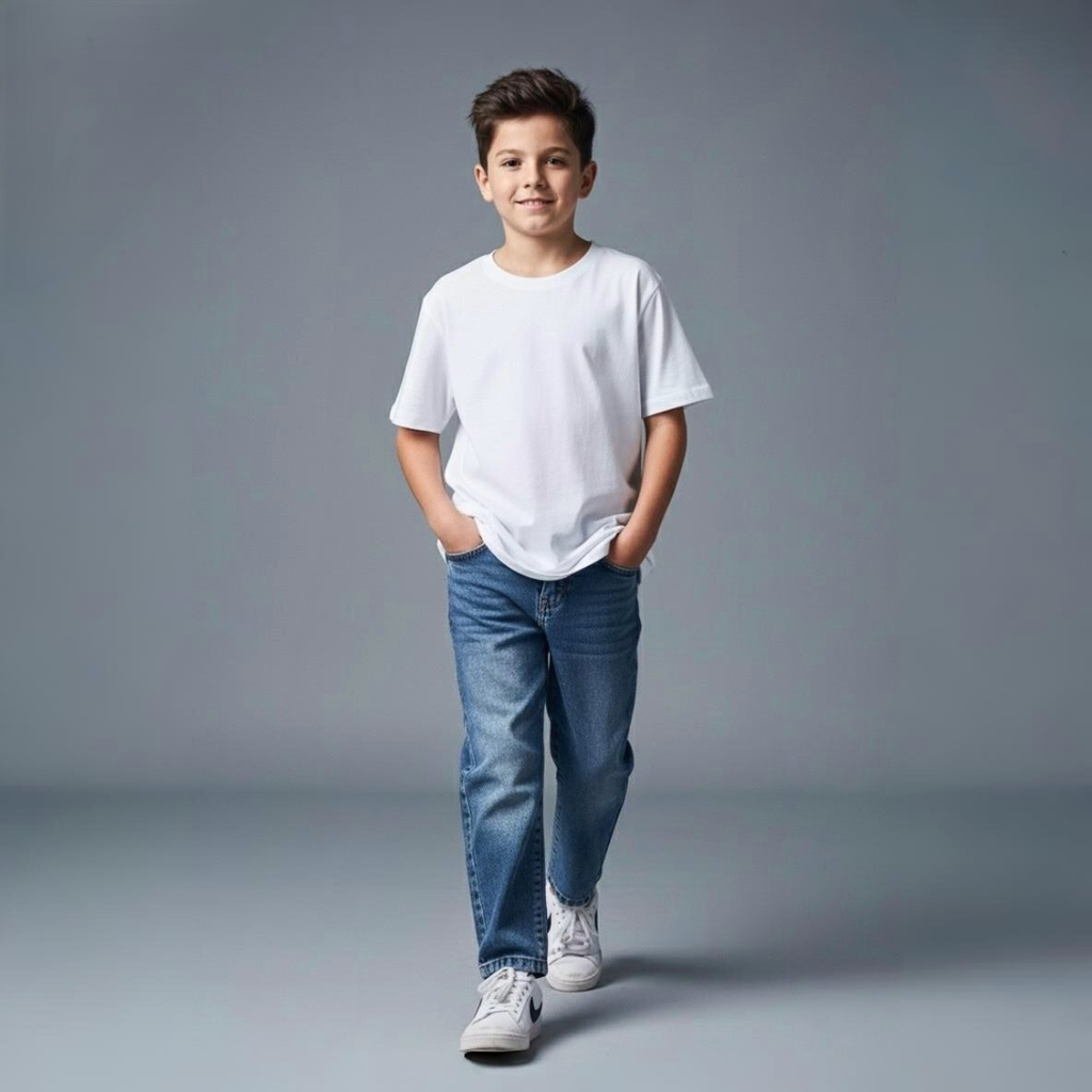 Jean Denim Clasico Niño - Azul