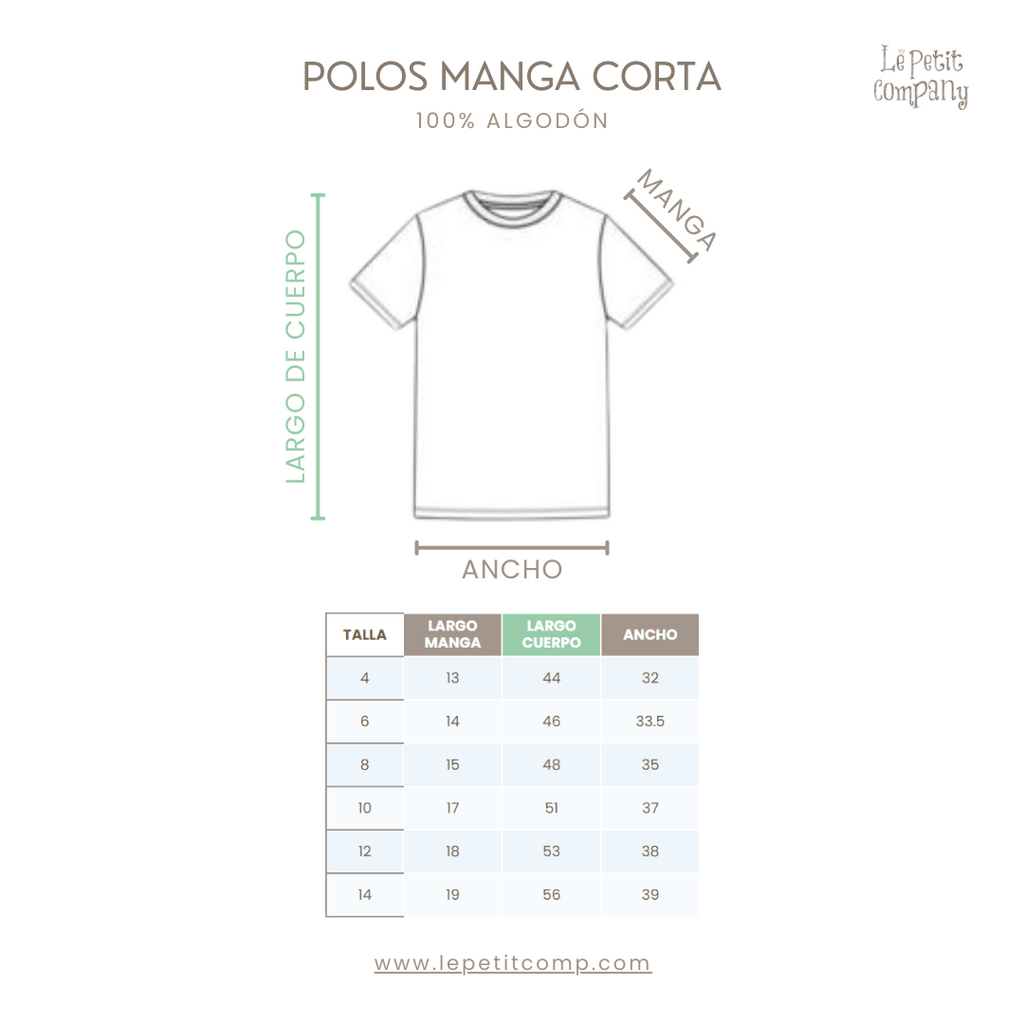 Polo Niño T-Shirt California (100% algodón) - Le Petit Company