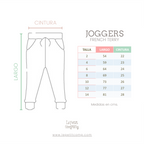 Jogger Niña Niño Menta Dusty (French Terry - Algodón) - Le Petit Company